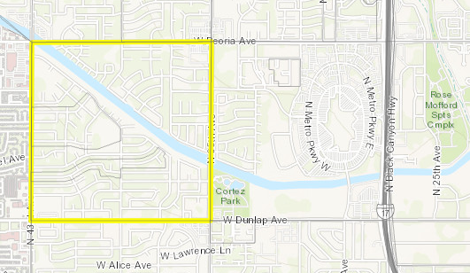 Cactus Wren Block Watch Map